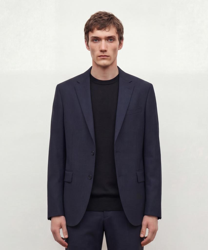Jillstuart Newyork Men Wool Setup Jacket - Dark Navy (Jnja6B281N3)