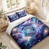 Bedding Set 1 Duvet Cover 2 Pillowcases Manchester City Print Bedroom Home Decoration