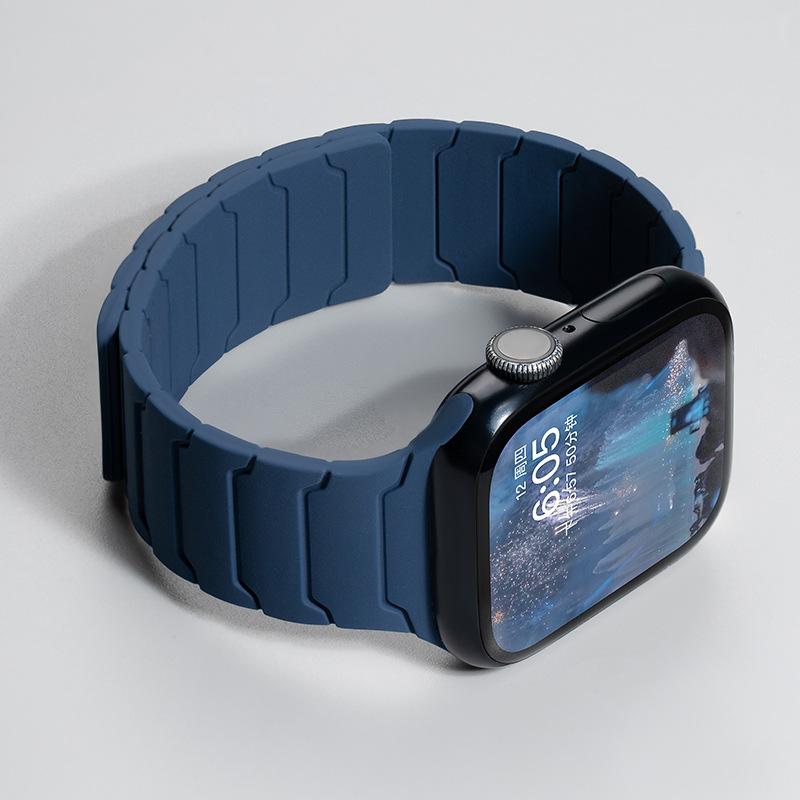 Подходит для Apple S11, S10watch9 спортивный силиконовый S10 новый магнитный ремешок для умных часов