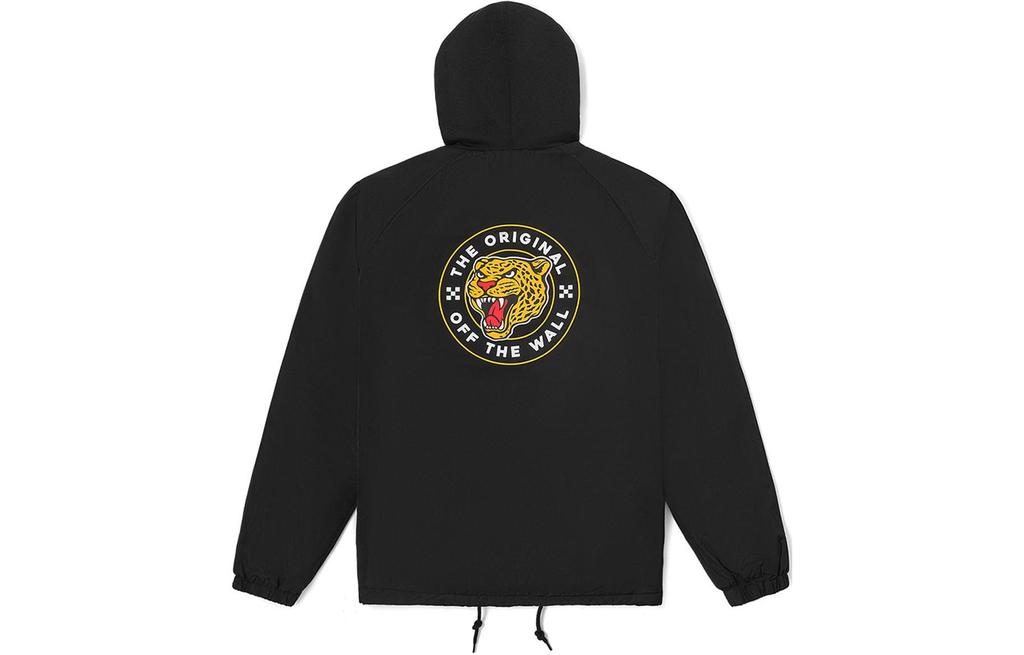 Vans Куртки Унисекс Черные С капюшоном Умеренные Другое VN0A7YJFBLK