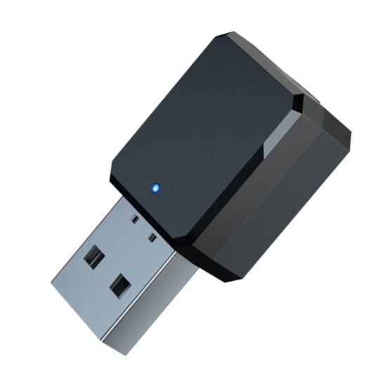 KN318 Автомобильный Bluetooth-совместимый аудиоприемник громкой связи, двойной выход AUX USB стереоадаптер