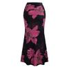 Women Floral Printed Skirt Slimming Skirt