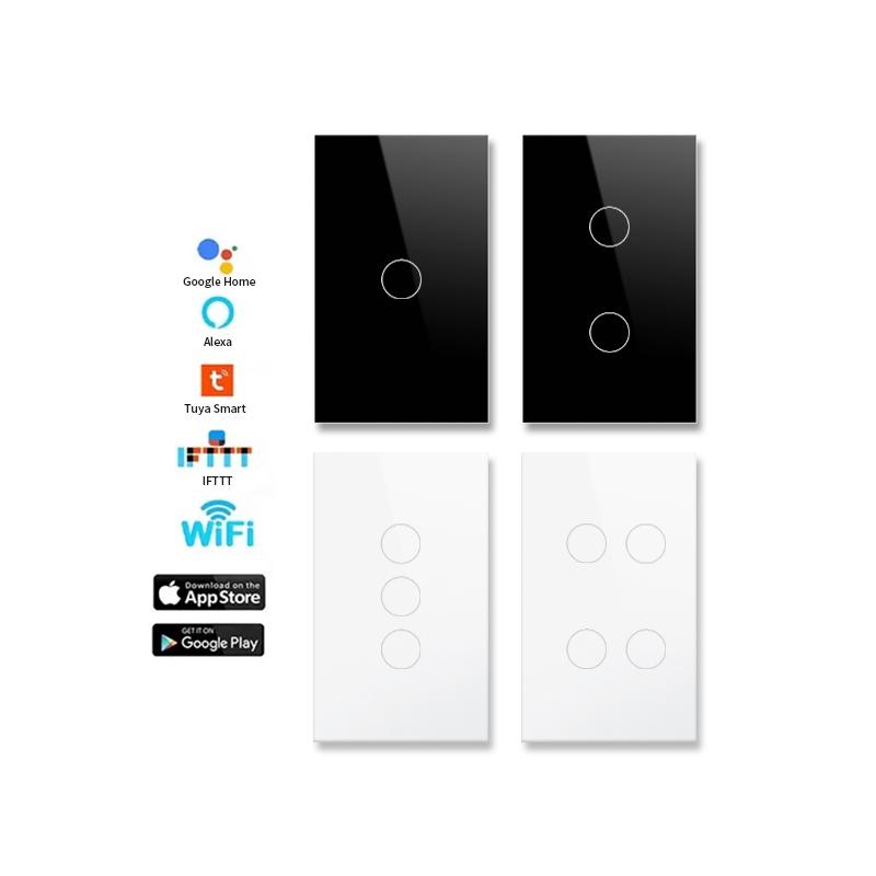 American Standard Zigbee Wall Switch Right Angle Straight Edge Design