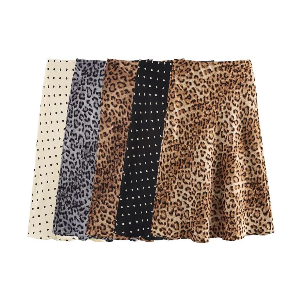 2025 Spring Women's Casual Elastic Waist Midi Skirt - European & American Fashion Style