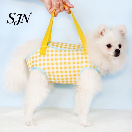 Collapsible Pet Travel Tote Crossbody Carrier, Dog Carrier Sling with Four Leg Holes, Breathable for Small Dogs Adjustable Strap Cats