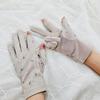 Летние дышащие велосипедные перчатки с защитой от УФ для женщин – с двумя открытыми пальцами, защита от солнца, для активного отдыха