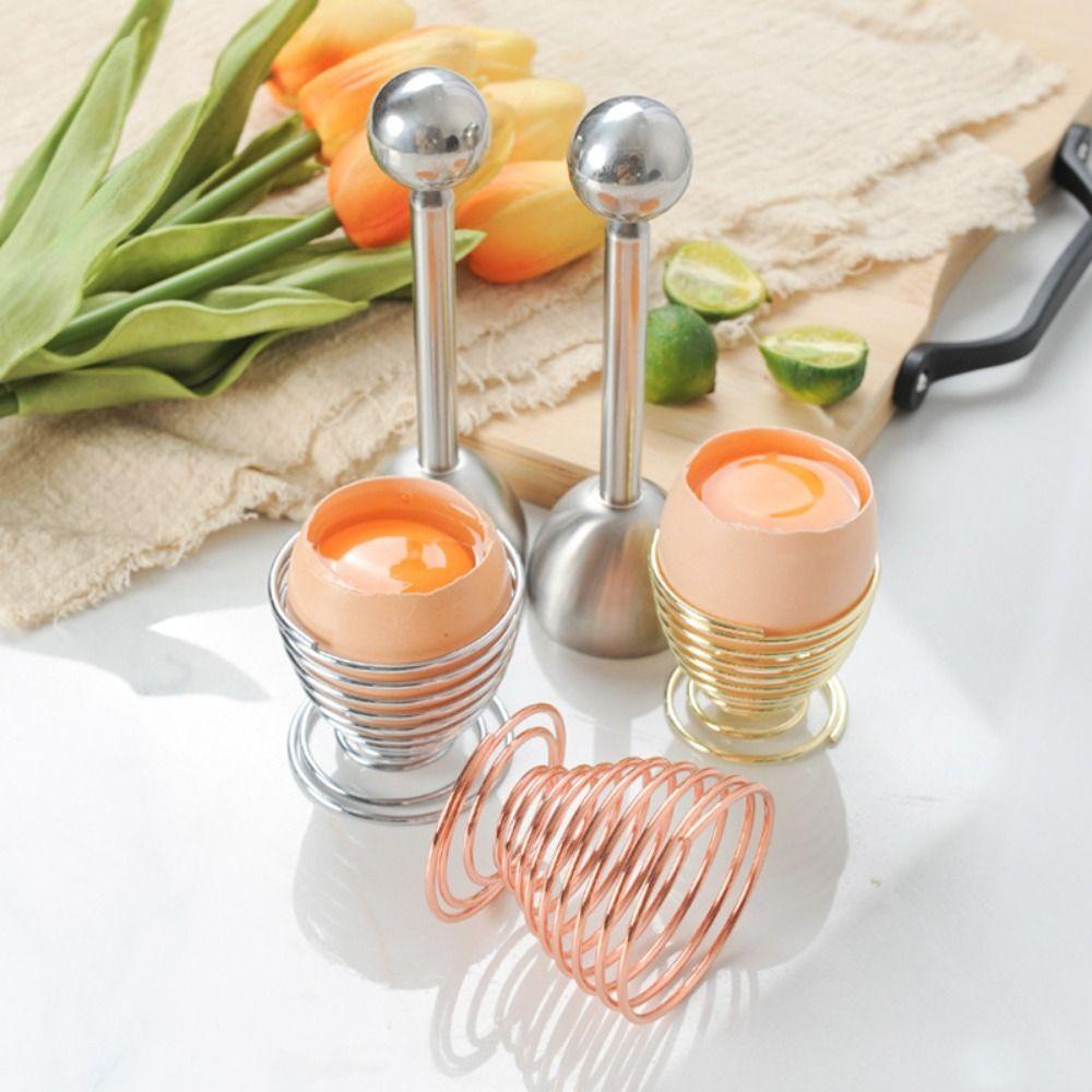 Tool Egg-Knocker Kitchen Gadgets Eggs Stand Egg Cup Egg Shell Opener Boiled Eggs Holder Egg Opener