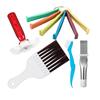 Car Radiator Condenser Straightening Cleaning Tools Air Conditioning Fin Comb Brush Kit Evaporator Blade Repair Cleaning Tool