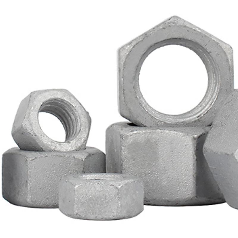 Hot Dip Galvanized Hex Nut for Expansion Screws, Grade 8 - Sizes M8 To M48