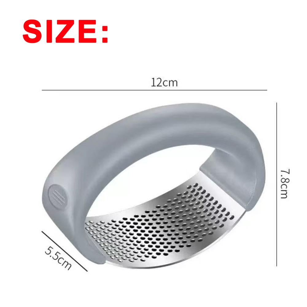 Пресс для чеснока из нержавеющей стали, ручной пресс для чеснока, кухонный пресс, соковыжималка для имбиря, инструменты для чеснока, кухонные аксессуары