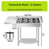 Commercial Stainless Steel Seasoning Cart