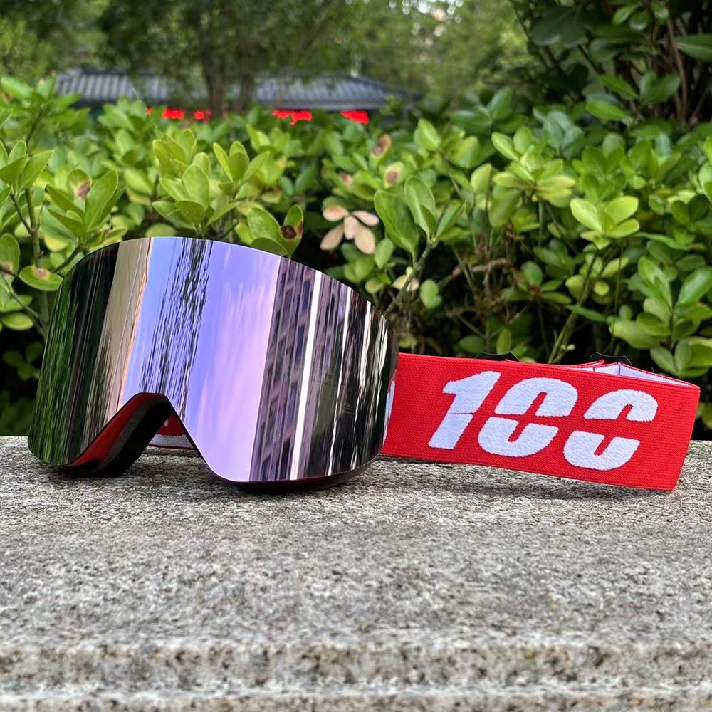 Новые магнитные горнолыжные очки с быстрой сменой линз, защитой от запотевания и UV400, очки для сноуборда, профессиональные двухслойные линзы, горнолыжные очки для мужчин и женщин