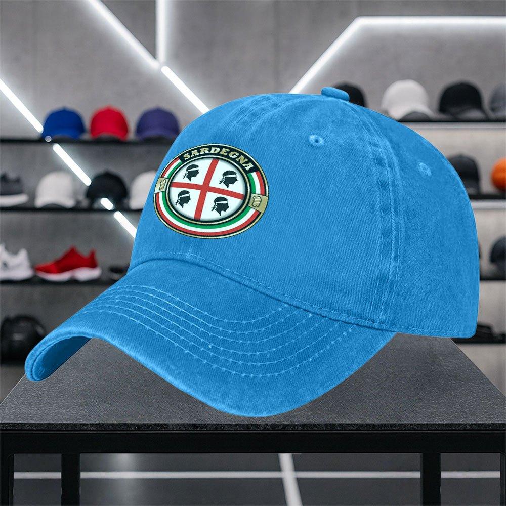 Sardinian Head Print Baseball Cap Unisex Casual Hat for Outings Dates Walks Shopping