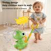 Dinosaur Bubble Machine for Kids Rechargeable Bubble Maker with Lights Portable