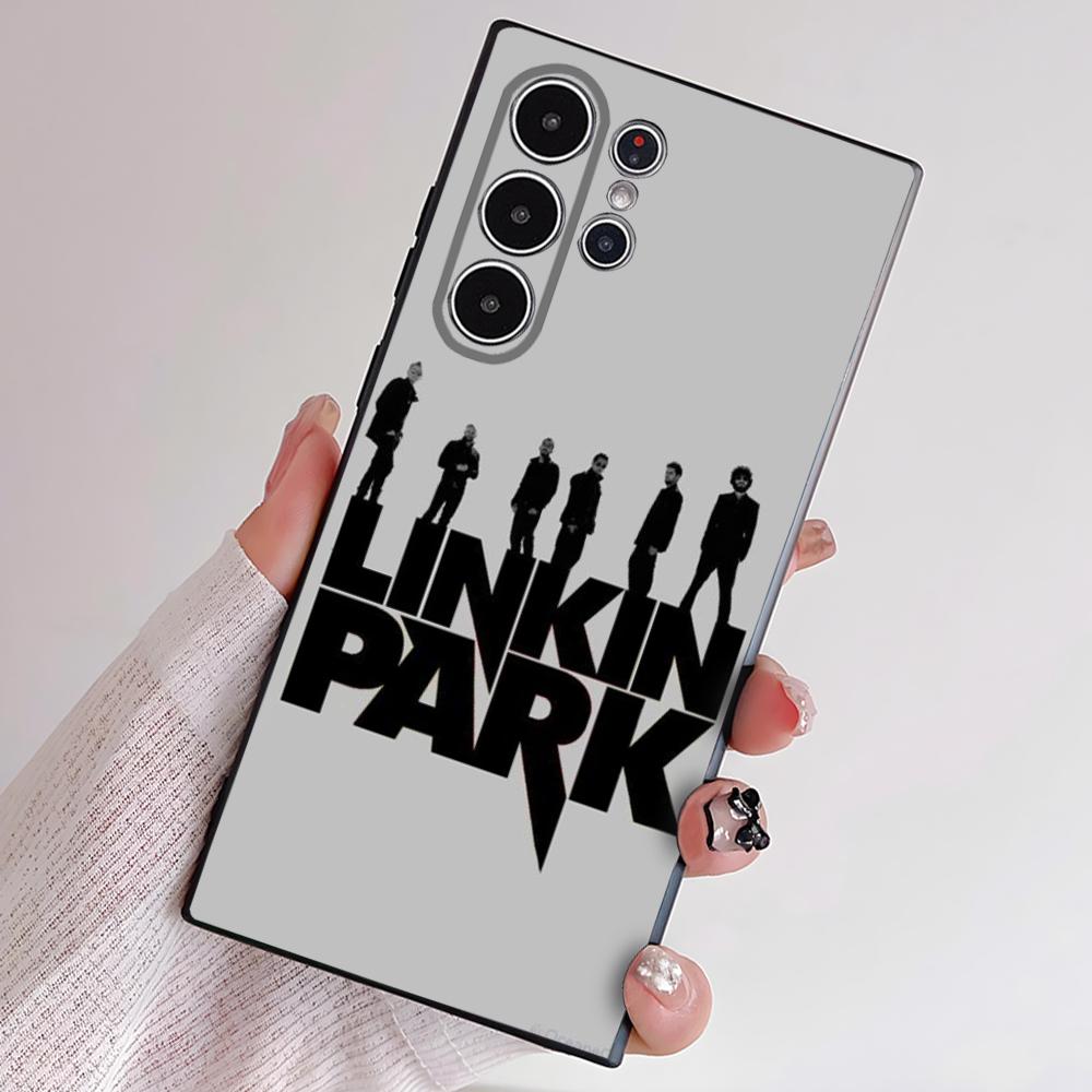 Чехол для телефона Band L-Linkin P-Park Cool для Samsung Серии S S21 S22 S23 S24 S25 FE Plus Ultra Мягкий ТПУ, приятный для кожи