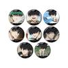 Kamonohashi Forbidden Reasoning Trading Kamonohashi Ron Only Scene Pin Badge Box Ron's 8-Piece