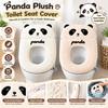 Thickened Lamb Fleece Toilet Cushion Faux Cashmere Plush Toilet Seat Pad  For Universal Toilet Seat