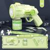 New Electric Automatic Led Light Bubble Machine Bubbles Gun Summer Beach Bath Outdoor Game Kids Toys for Brinquedo Infantil