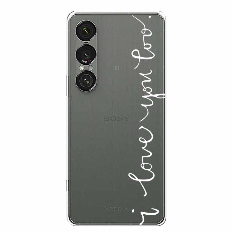 Прозрачный чехол для Sony Xperia 1 VII 5G Силиконовый задний чехол для телефона Чехлы для Sony Xperia 1 VII Прозрачный мягкий ТПУ Чехол Xperia 1 VII