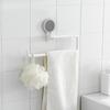 Toilet Paper Holder Kitchen Towel Hook Bathroom Kitchen Towel Hook Sucker Rack Rotatable Wall-mounted Roll Paper Shelf Organizer