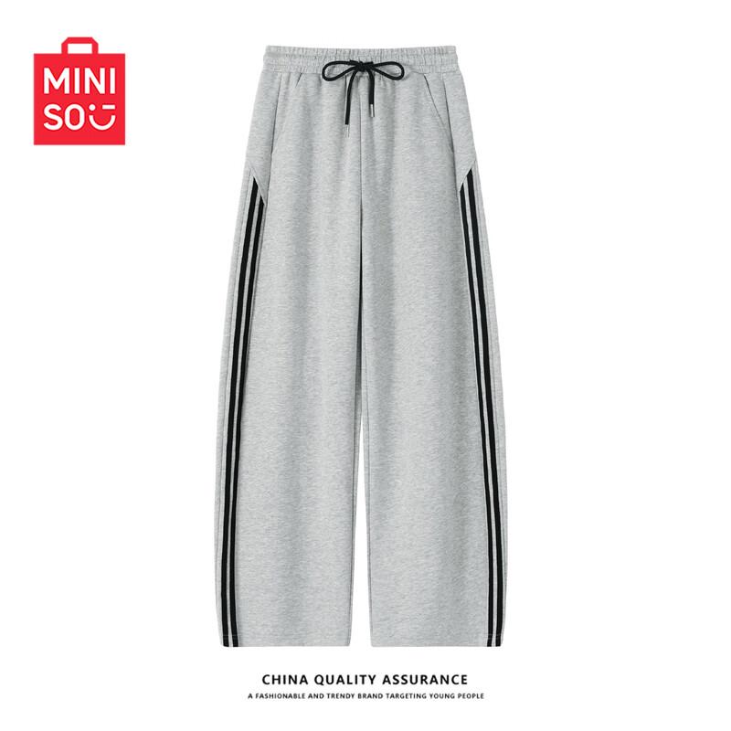 MINISO Женские свободные широкие спортивные штаны