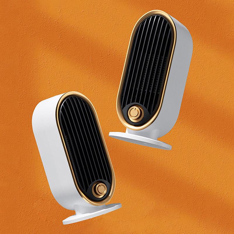 Обогреватель с питанием от USB, вентилятор, портативный обогреватель, термостат с быстрым нагревом huancai