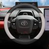Leather Car Steering Wheel Cover for Toyota Bz4x BZ5 2024 2025 2026 Accessories