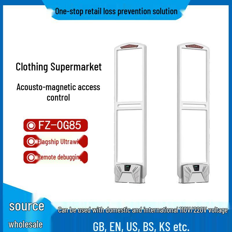 58kHz Voice-Activated Acousto-Magnetic Anti-Theft System for Retail and Libraries