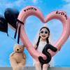 Oversized Heart Frame Balloon Birthday Balloon for Birthday Celebration Baby Showers Wedding Backdrops Embellishment