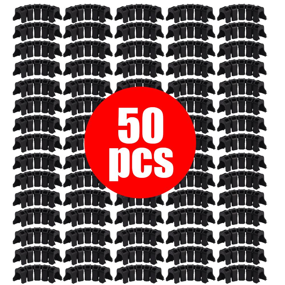 50 шт. пряжка для сгибания растений, зажимы для фиксации томатов, садовые растения, стебли, виноградные лозы, низкий уровень стресса, держатель для обвязки, наборы для роста