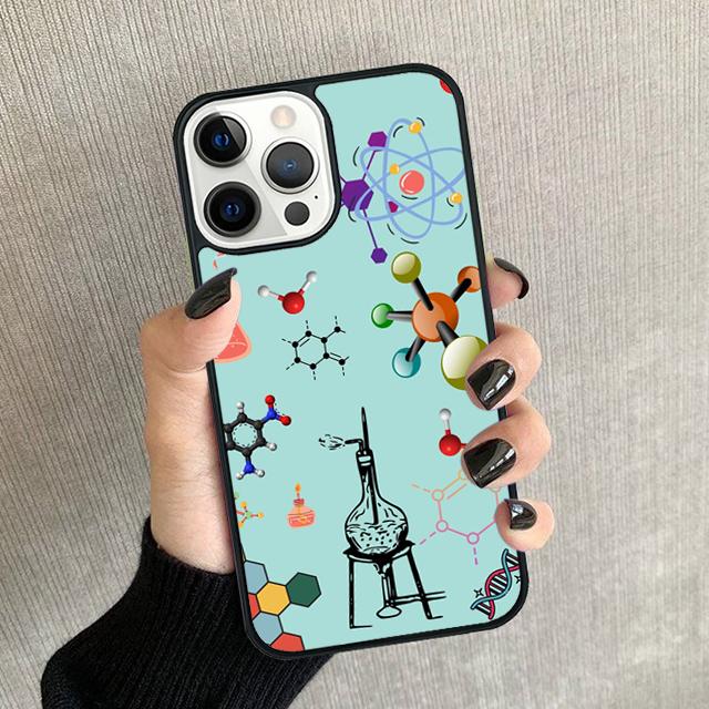 Science Biology Chemistry Phone Case For iPhone 17 Air 15 16 11 12 13 14 Pro Max Cover For iPhone 17 Air Max Plus Fundas