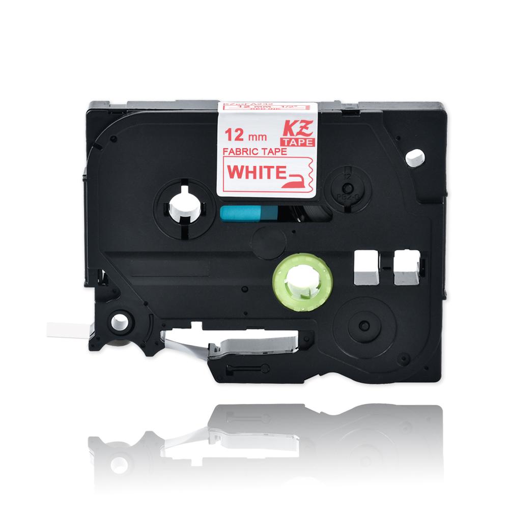 1PK 12 мм этикетка совместима с Brother FA3R FA231 FA3 FA53 тканевая термоклеевая этикеточная лента для принтера Brother PT Label Maker PTH110 PTD210