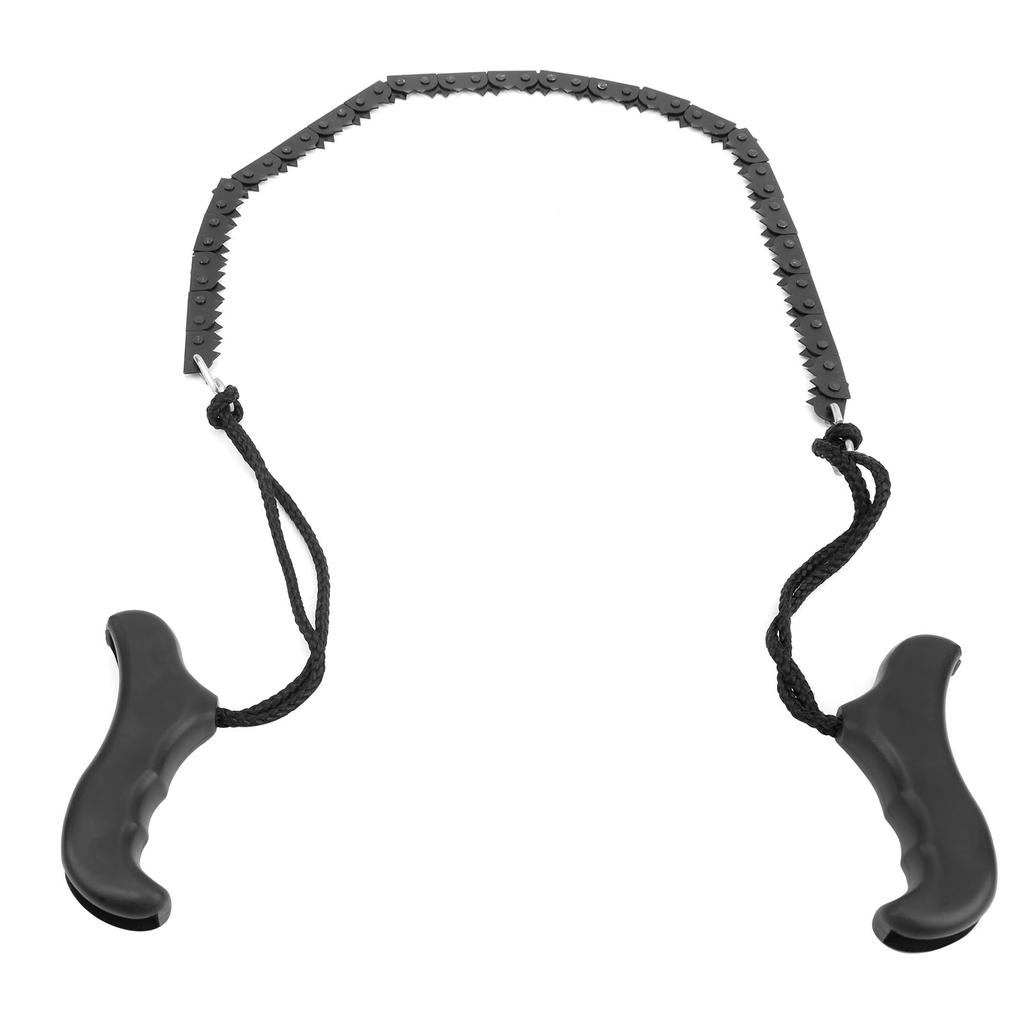 Уличная бензопила, портативная ручная карманная ферромарганцевая пила для выживания на открытом воздухе в кемпинге