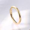 Гладкое кольцо из титановой стали простое 3 мм обычное кольцо модное и универсальное парное кольцо