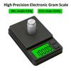 0.01g Mini Electronic Scales High Precision Pocket Digital Gram Scale for Gold Food Jewelry Balance Gram Scale with Backlit