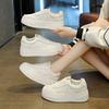 thick-soled little white shoes women's lightweight and versatile spring and autumn muffin autumn new popular casual sports board shoes