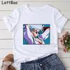 Anime Ryoko Hakubi Tenchi Funny T Shirt Women White Casual Short Sleeve Tshirt O Neck Japanese
