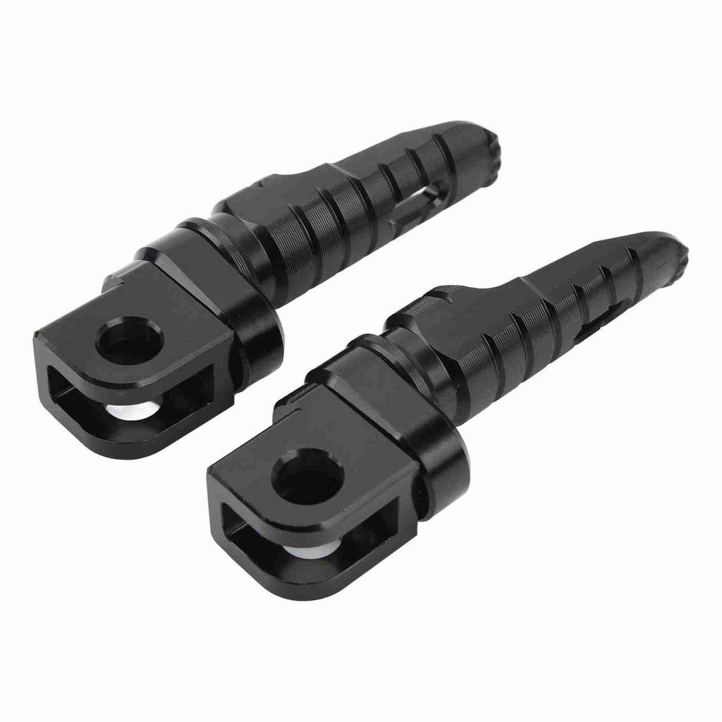 1 Pair Motorcycle Front Foot Pegs Short Handle CNC Process T6063 Aluminum Alloy Replacement for CFMOTO 450SR 2022‑2023