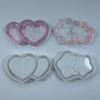 1 Pcs DIY Five-pointed Star Resin Double Heart Shape Tray Silicone Molds Storage Dish Plate Mould Beautiful