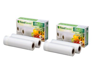 Рулон вакуумной упаковки FoodSaver 20 см, набор из 4 шт. PRST2 [Официальный]