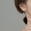 925 стерлингового серебра круглые милые серьги-кольца для пирсинга кошек для женщин и девочек свадебные украшения для вечеринки подарок Pendientes Jkljfla
