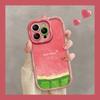 Applicable To Apple 15 Mobile Phone Case Iphone14pro Summer Watermelon 13 Silicone Anti-fall 12/11 Full-inclusive Xs Fine Hole
