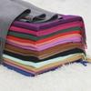 Autumn And Winter New Women'S Cashmere Scarf Solid Color Imitation Cashmere Pulling Scarf Thick Embroidery Cashmere Shawl