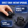 4.28 cm Air Mattress Valve Black 3 in 1 Air Valve Valve Cap Secure Seal Cap  Inflatable Airbed