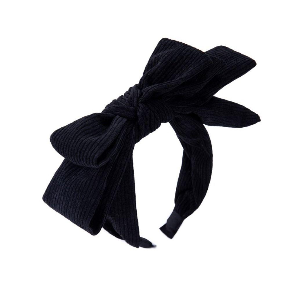 Вельветовый обруч для волос с бабочкой, большой, для мытья лица, обруч для волос, подарки, ободок для волос с бабочкой, для девочек