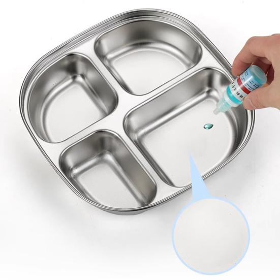 Обеденная тарелка из нержавеющей стали для детей, мультяшный дизайн, разделенный поднос, пищевой безопасный, прочный детский отсек, сервировочные блюда для закусок