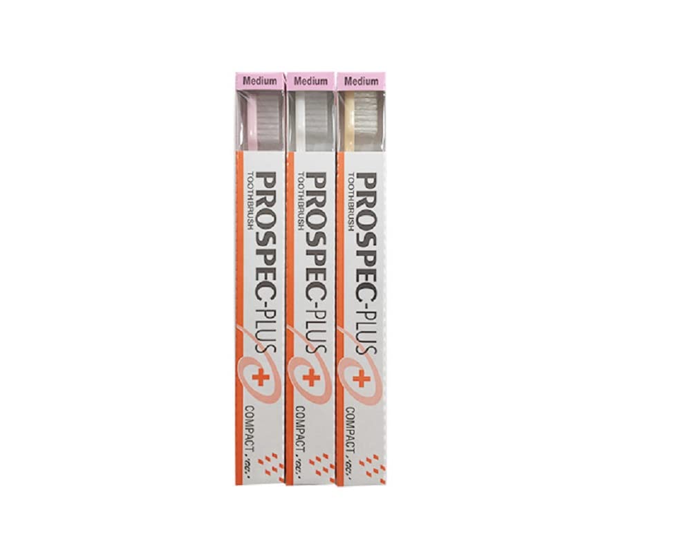 Зубная щетка Prospec Plus Compact, упаковка 20 шт. (M (Средняя))