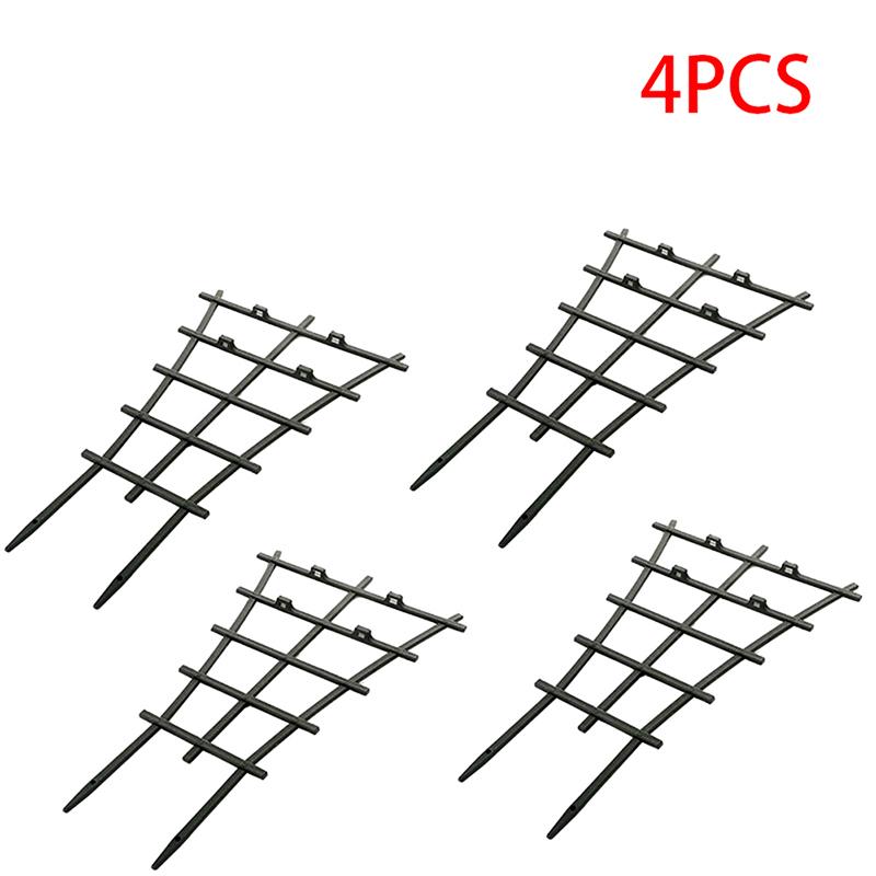 2/4/6pcs Plants Climbing Trellis Plastic Plant Support Holder Superimposed Potted Vines Climbing Rack Gardening Supplies