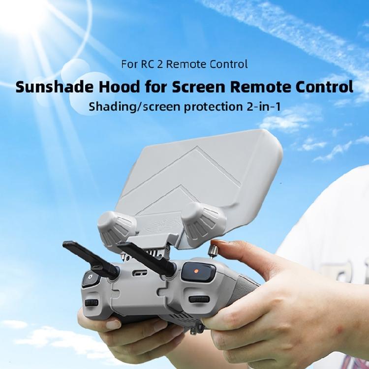 Remote Control Sun Hood Sunshade for MINI 4PRO/AIR3 Improved Screen Visibility