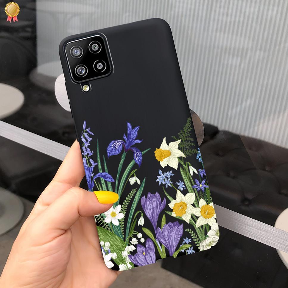 For Samsung Galaxy A12 A42 Case Cute Cartoon Soft Silicone Bumper Cover For SamsungA12 Funda Samsung A12 A42 A 12 42 Phone Case